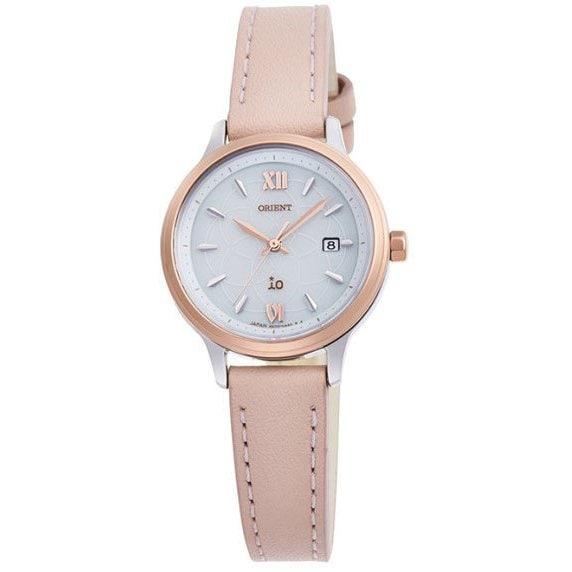 

Orient Женский RN-WG0416S (iO Женская кожа НАТУРАЛЬНАЯ&ОБЫЧНАЯ) Круглые часы из розовой нержавеющей стали