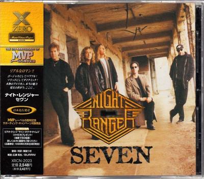 CD NIGHT RANGER  Seven XRCN2023 ZERO CORPORATIO 2021 Japan Rock Used