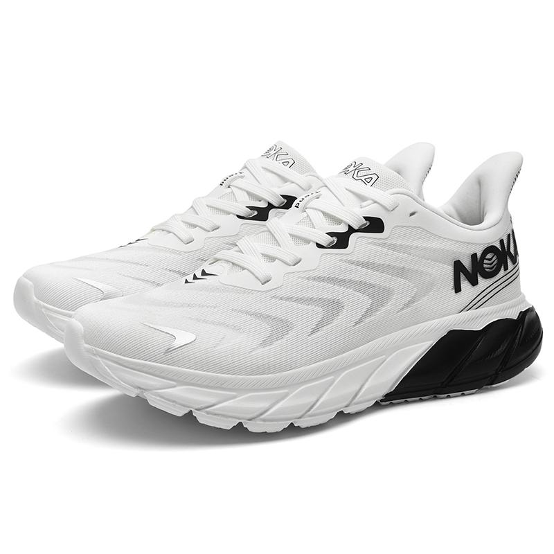 

Нові вуличні амортизуючі кросівки для бігу м яка підошва професійні дихаючі сітчасті спортивні кросівки чоловіча мода кросівки для стрибків 42