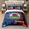 Custom Bedding Set Blackburn Rovers Football Pattern, Print Name Text 1 Duvet Cover Plus 2 Pillowcases Home Textile