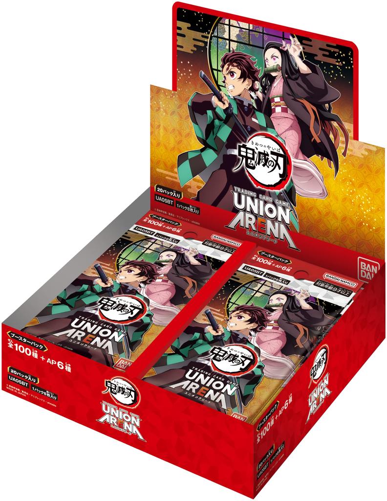 Bandai UNION ARENA Booster Pack Demon Kimetsu no Yaiba 20 balíčků Slayer (BOX) [UA05BT]