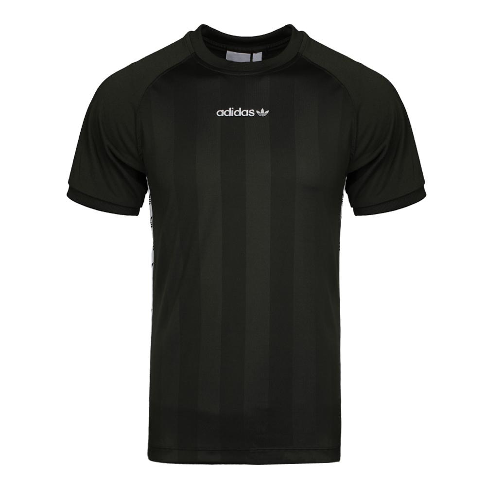 

Adidas Originals Tape Lifestyle Series Logo Letter Crew Neck Short Sleeve T-Shirt Men Tops Black DS9969 XS