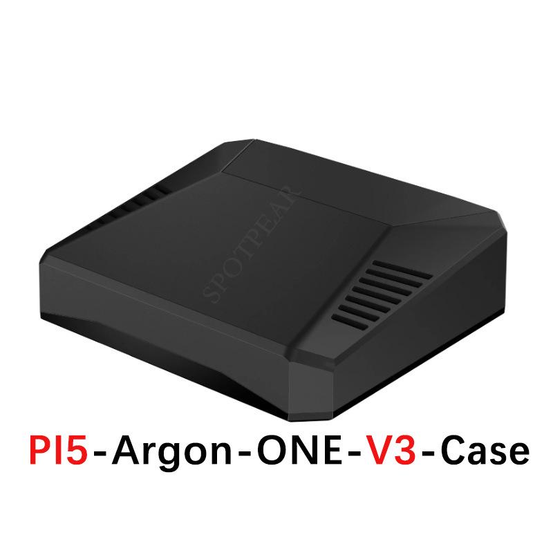 Argon ONE V3 Case with Fan for Raspberry Pi 5, Infrared Compatible