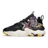 Anta Basquiat X Da Dao Wei Feng 2.0 Collaborazione Ammortizzazione Antiscivolo Resistente Mid Top Scarpe da Papà Graffiti Bianco e Nero 112148080-10