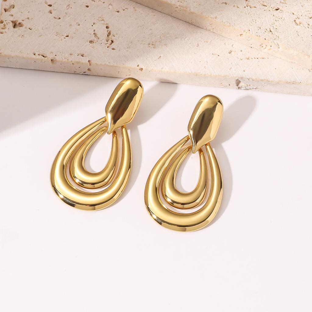 European and American Exaggerated Drop-shaped Earrings, Design Earrings, Luxury High-end Earrings