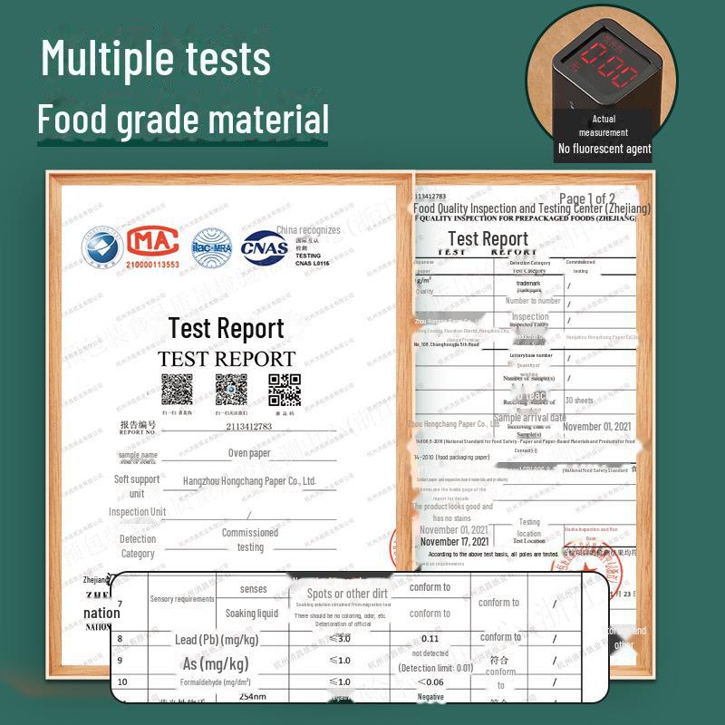 High-Temp Resistant Silicone Oil Absorption Pads for Air Fryers