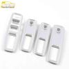 GS3 Glass Switch Sequins Electroplated Window Armrest Lift Button Decorative Patch Car Accessories