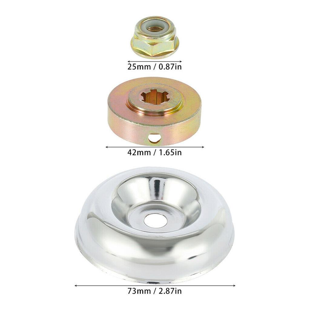 4Pcs Outdoor Trimmer Head Adaptors Kit Lawn Mower Head Adaptor Universal