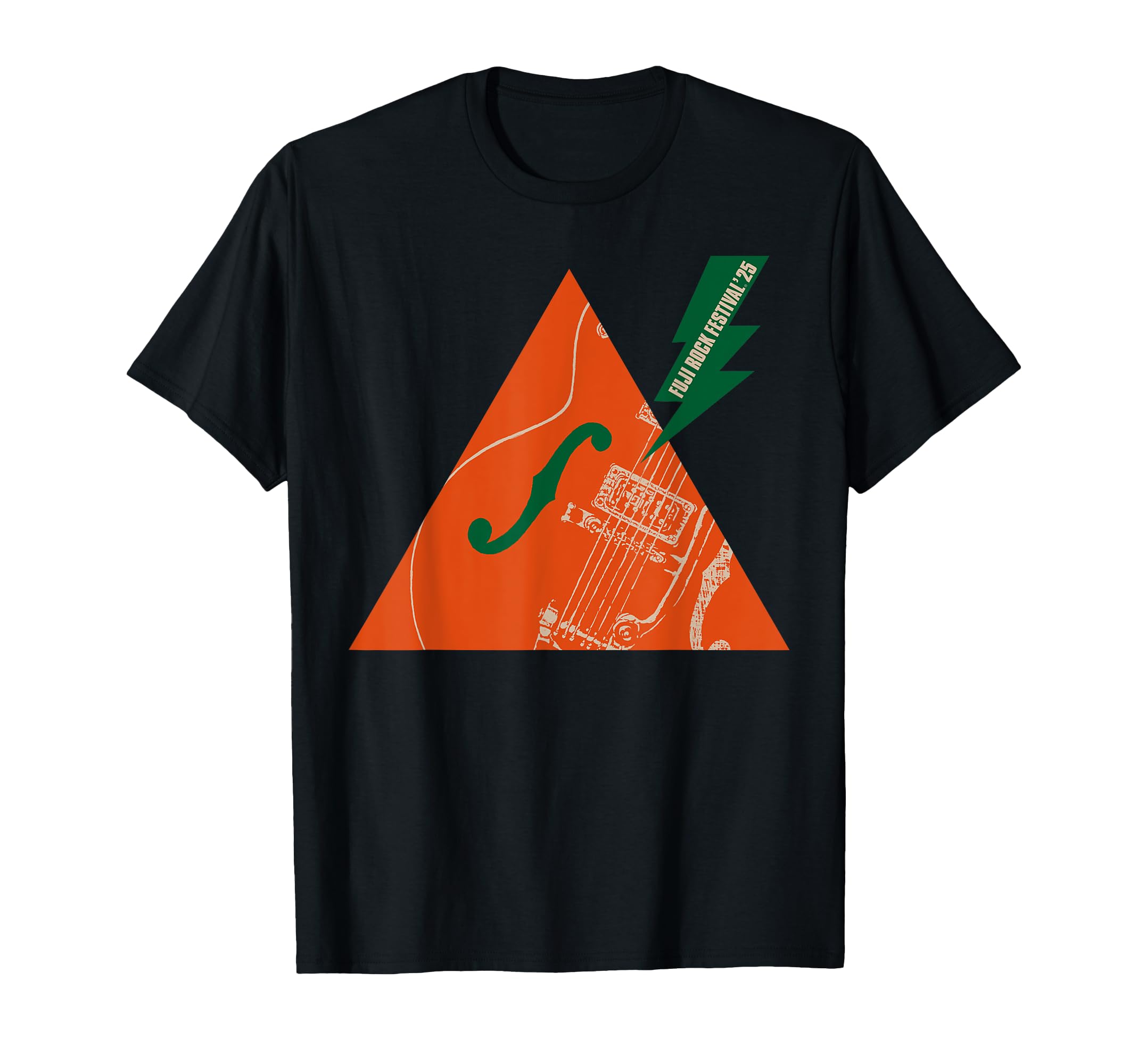 

FUJI ROCK 25 triangle Amazon Limited Color Black T-shirt чорний