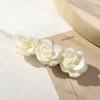 Retro Camellia Style Hairpin Girls Side Bangs Broken Hair Hair Clip French Elegant Temperament Fashion Hair Accessories