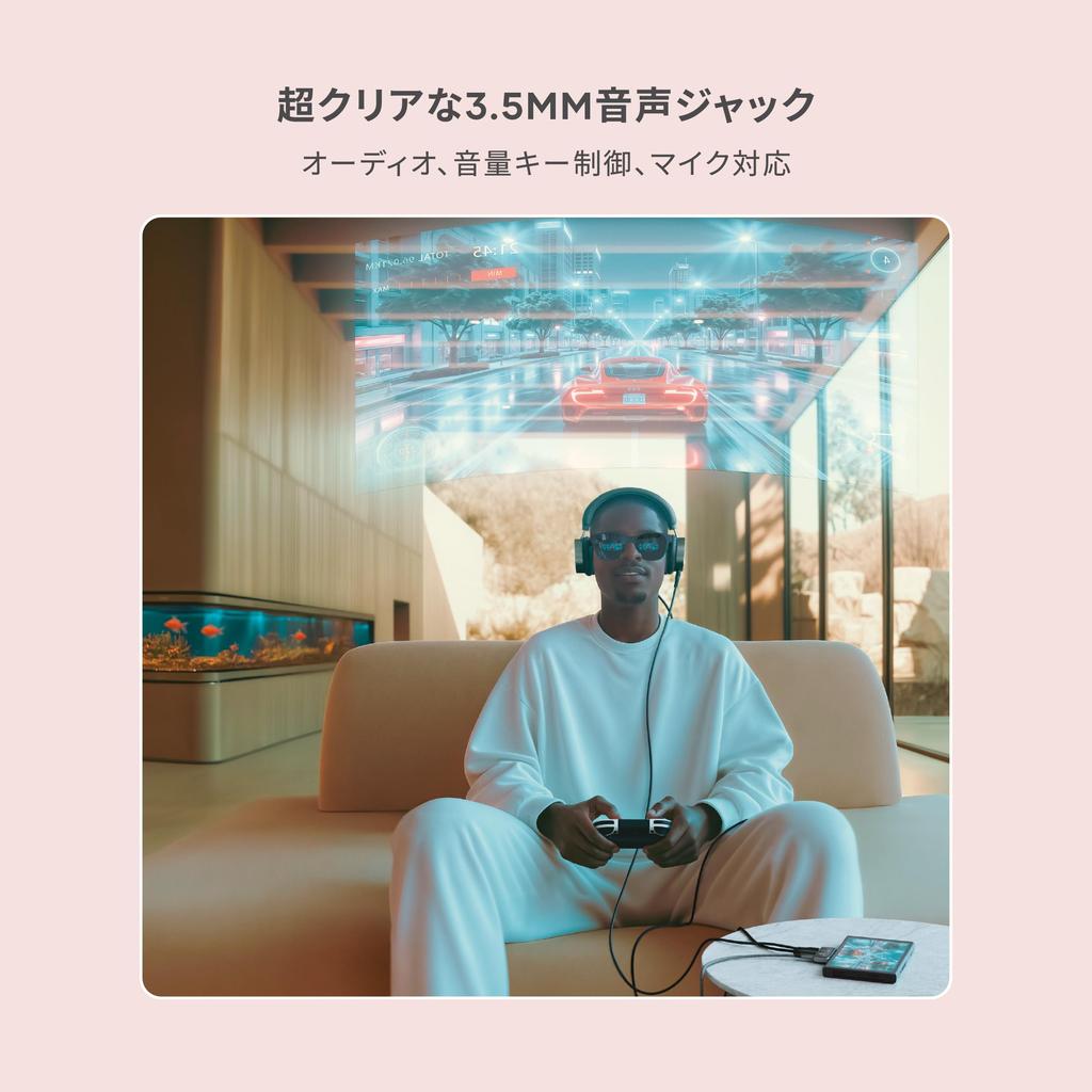 Satechi USB C Hub Mobile 4K HDMI 100W Charging 10Gbps Data Transfer Audio Jack Port Compatible with iPad MacBook Switch and More USB C Adapter