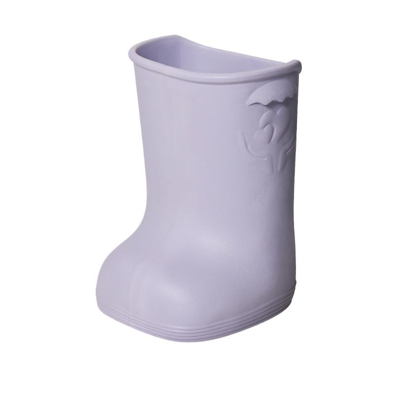 Kreativer Stiefel-förmiger Regenschirmständer, Stilvoller Eingangsbereich Regenaufbewahrungsbehälter, Rutschfester Boden Regen-Organizer für die Lobby