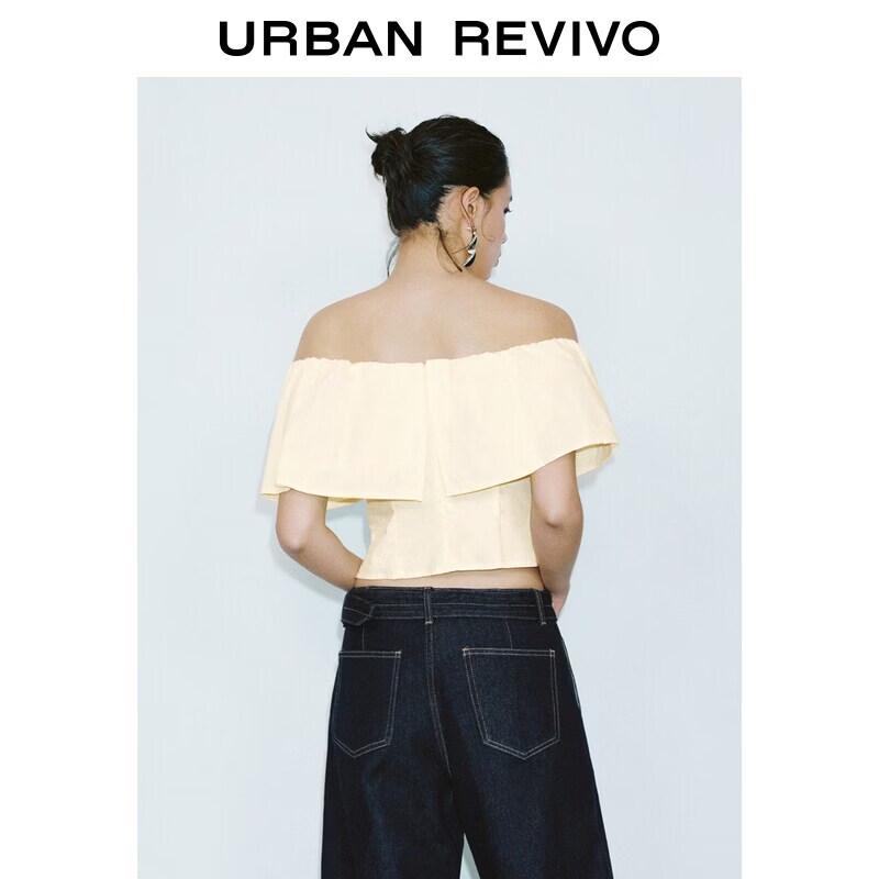 Women's Ruffle Off-Shoulder Blouse