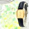 EXCEED Watch Gold Rectangular 1030277 New Strap [New Battery] Women's 4-103765