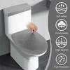 Set da 2 Pezzi Copriseggiolino Morbido Monocolore Copri Serbatoio Copri WC Maniche Protettive