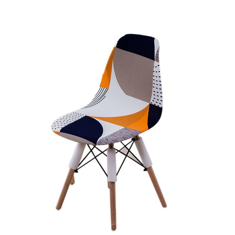 Soft Skinfriendly Removable Slipcover Chair Cover For Modern Home Dining Armless Seat