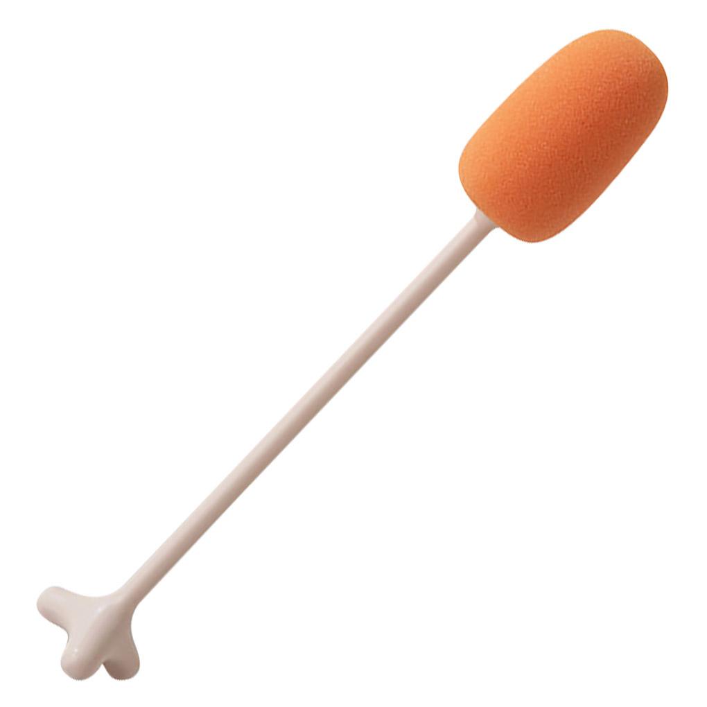 

Bottle Brush Long Handle Sponge Glass Brush Household Water Absorbing Cup Cleaning Tool розовый