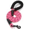 Nylon Dog Leash Chain Reflective Design Dog Collar Durable and Sturdy Puppy Harness Soft Pets Supplies Dogs Accessories