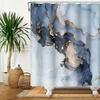 Marble Bathroom Curtain Abstract Modern Luxury Shower Curtain Waterproof Fabric Shower Curtain Bath Curtains With Hooks180x200