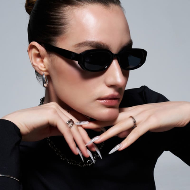 

RECLOW LUX SUNGLASS BLACK FREE