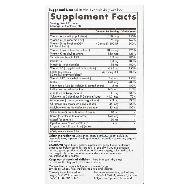 One Daily Women's Multi 50+, 60 Capsules