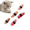 Sushi Shape Catnip Toy Bite Resistant Cat Chew Toy Kitten Interactive Toy  For Pet Teeth Grinding