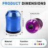1/5Pcs Magnetic Screw Rings Magnetized Ring Screwdriver Bits Aluminum Alloy 1/4 Inch Shank Screw Bit Magnetic Magnetizer