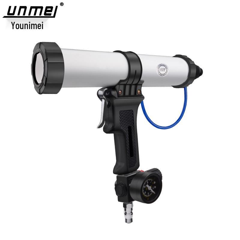 310ml Pneumatic Caulking Gun & 400/600ml Glass Sealant Silicone Gun