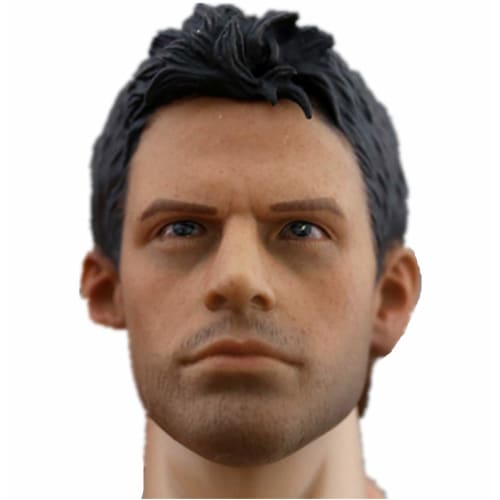 HiPlay 1/6 Scale Figure Doll Head, Handsome Male, Painted, Compatible with TBLeague Bodies, DH011 (B)