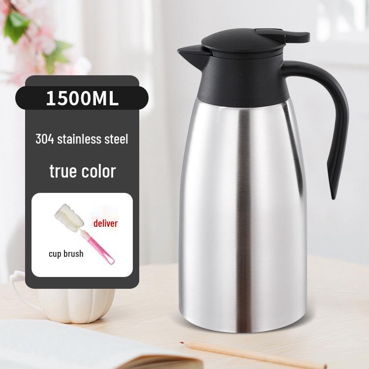 304 Stainless Steel Insulated Kettle for Commercial Use in Hotels, Restaurants, and Teahouses