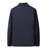 Reversible Men's Stand Collar Jacket for Spring/Autumn 2025 - New Style for Middle-Aged Dads