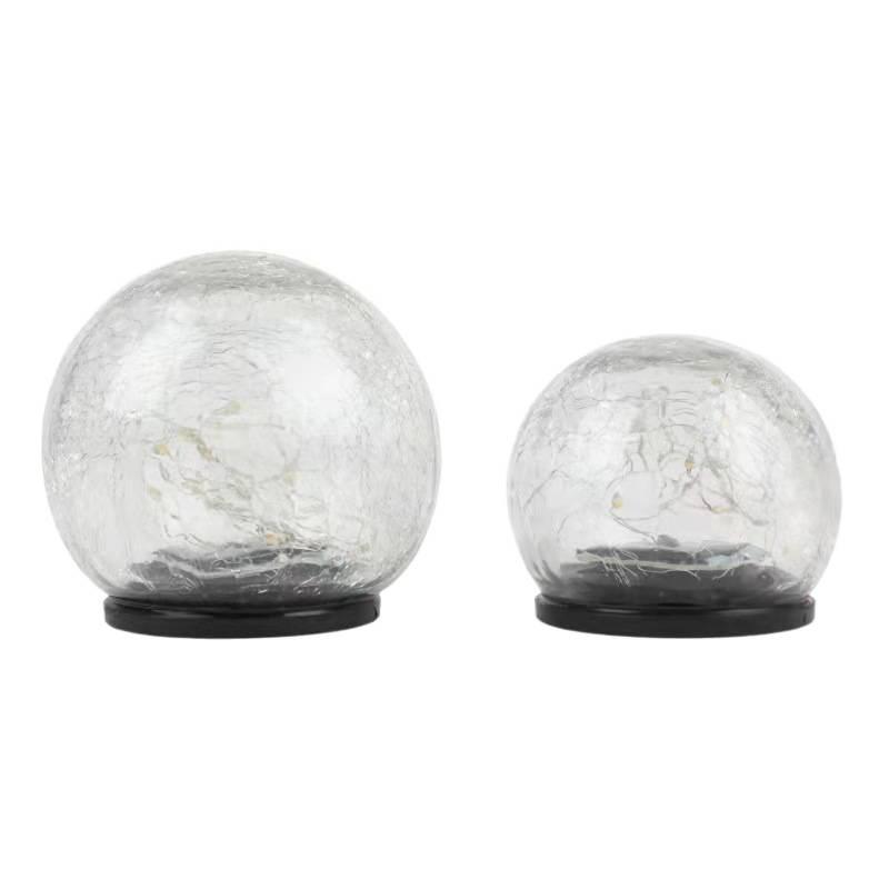 Solar Waterproof Crackle Patio Ground Light for Outdoor Garden and Villa Landscaping