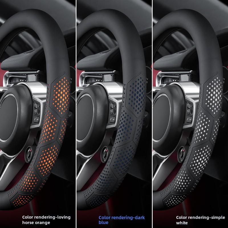 Leather Car Steering Wheel Cover for Cadillac XT5 XT6 XT4 CT4 CT5 CT6 Escalade ATS CTS SRX XTS CUE Accessories zg8