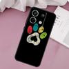 Dog Foot Paw Colorful Pattern Case For Xiaomi Redmi Note 14 13 12 11 10 9 15 Pro Plus Redmi 15C 14C 10C 12C 13C 15 Cover