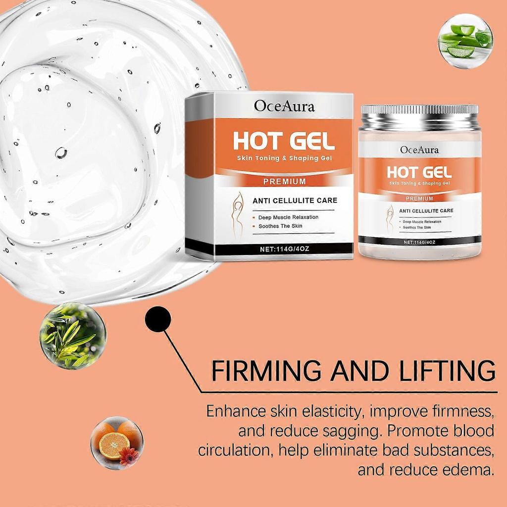 OceAura Body Care Gel Reduce Cellulite Moisturizing and Firming Skin Care Gel