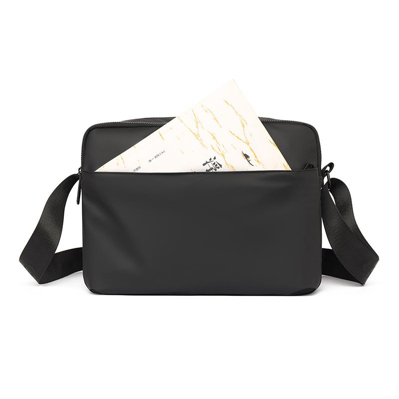 Business Men's Shoulder Bag Waterproof Commuter Crossbody Bag Large Capacity Messenger Bag