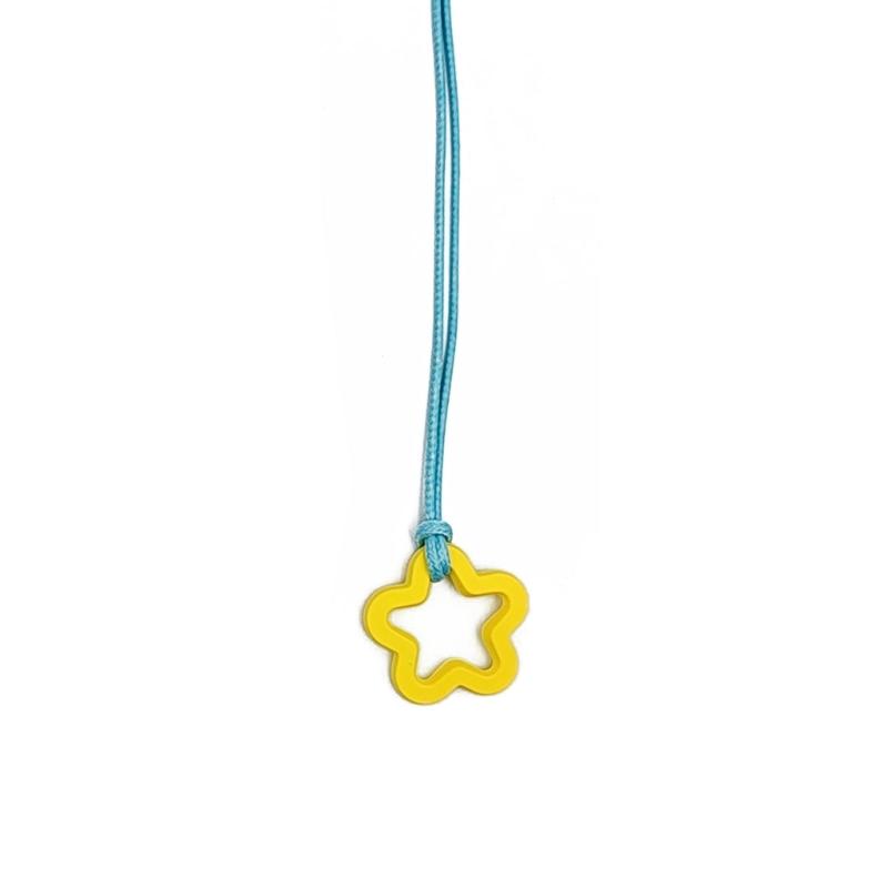 Bunte Blumen-Anhänger-Halskette für Frauen Freundin Geschenk Harajuku Harz Pflaumenblüte Choker Jahrestag Y2K Schmuck 2026 Trend