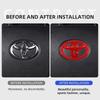 BBcl3 Emblem Badge 6.5x4.5cm Sticker for Toyota Corolla Camry RAV4 Yaris Vios Hilux Prius CHR Car Steering Wheel Center Logo Styling