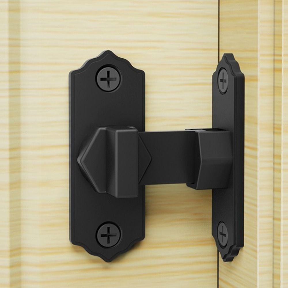 

90 Degree Barn Door Lock Sturdy and Durable Door Catch New Door Buckle C