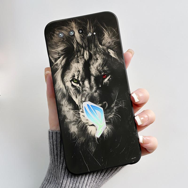For Asus ROG Phone 5 5s Case Luxury Cute Love Rabbit Funny Soft TPU Silicone Protective Back Cover For Asus Rog 5 5s Phone Case