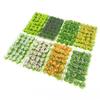 Sand Scene Scenery Material Artificial Grass Bushes Miniature Greenery Plant Cluster Decor Simulation Flower Grass Tufts Model