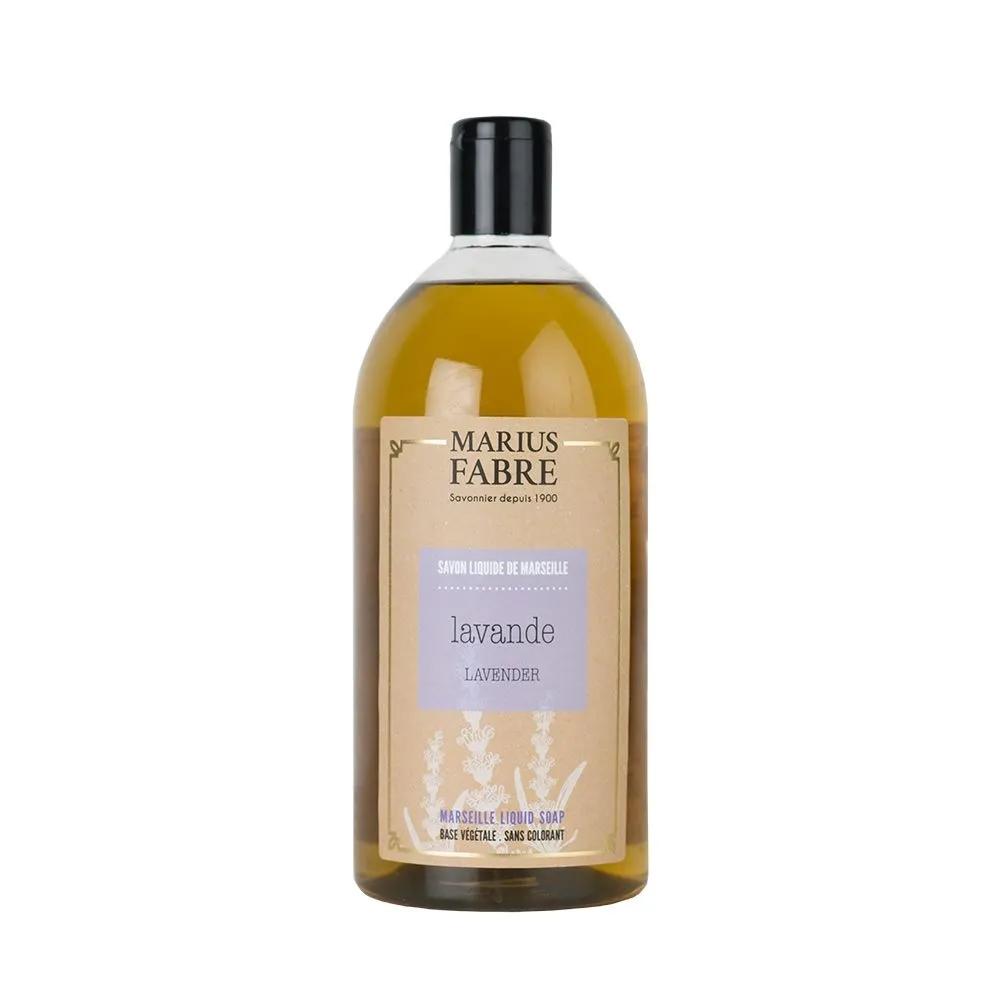 

MARIUS FABRE Marseille Bien-Étre Liquid Soap Refill 1L Lavender Body Wash Large Size