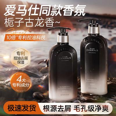 Korean Five Grains Men's Oil Control & Anti-Dandruff Shampoo