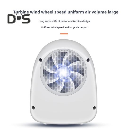 Hjem Small Space Heater Rask Oppvarming Temperatur Justerbar Stilledrift Kaldt vær Varmemaskin Romvarmer