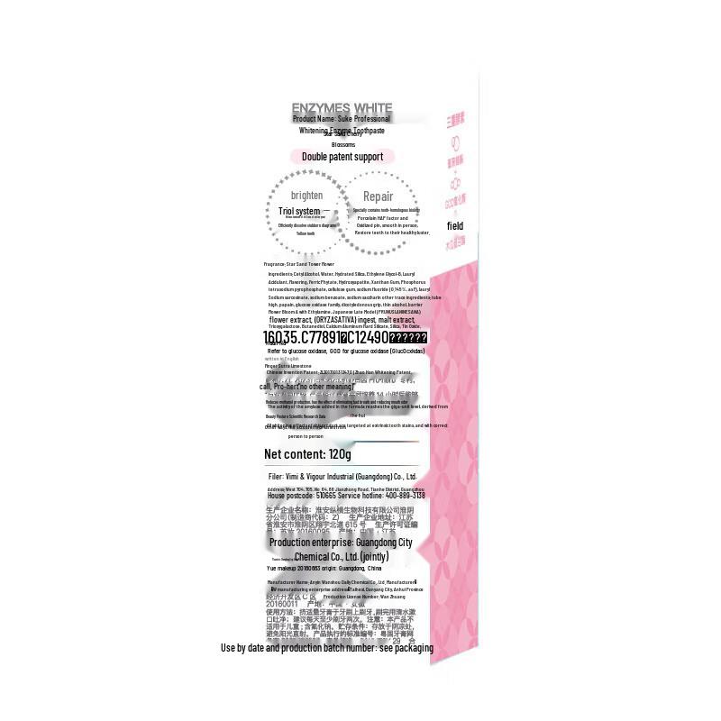 Saky Enzyme Whitening Toothpaste