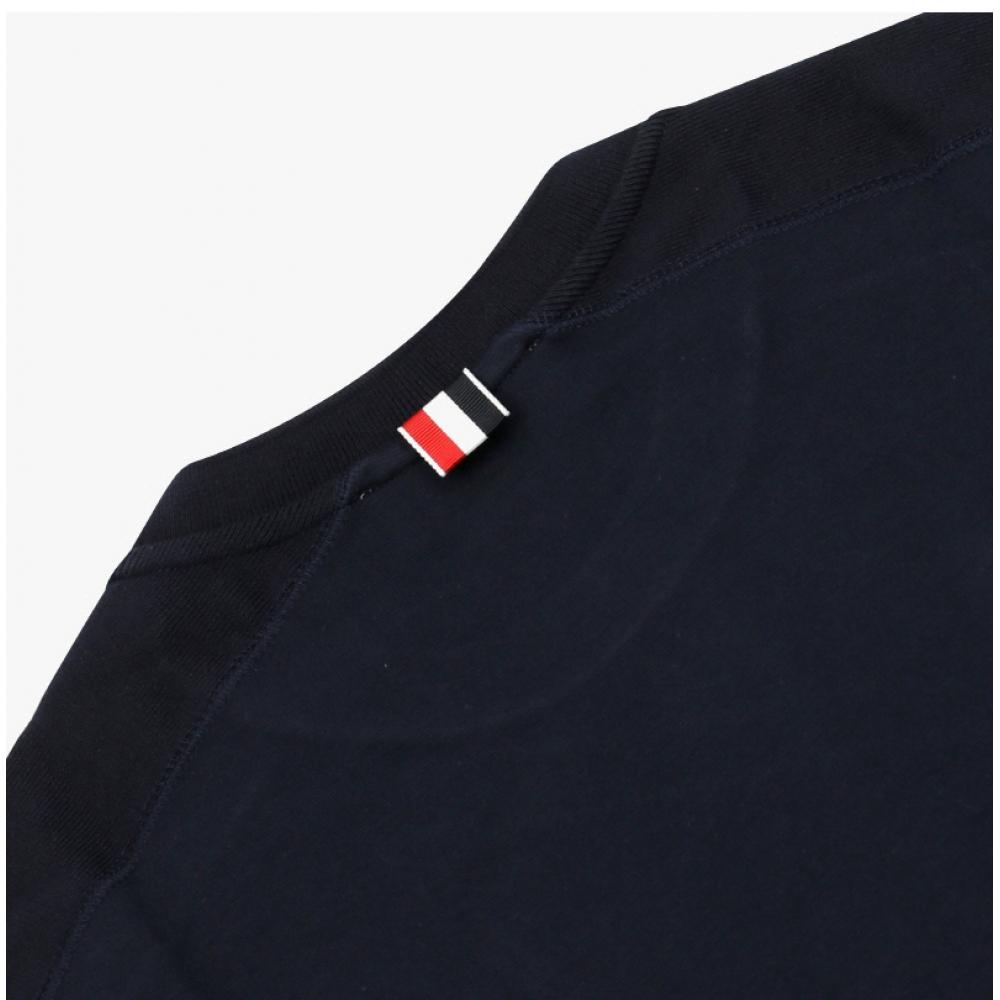 Thom Browne Men S ShorT Sleeve T ShirT 4 Bar STripe mjS246a 07323 415