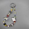 Pvc Beaded Phone Strap With Colorful Cartoon Design For Kids And Teens