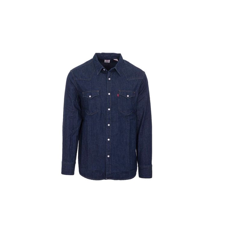 Levi s Men s Barstow Western Standard Fit Denim Shirt Blue 85744-0000 S