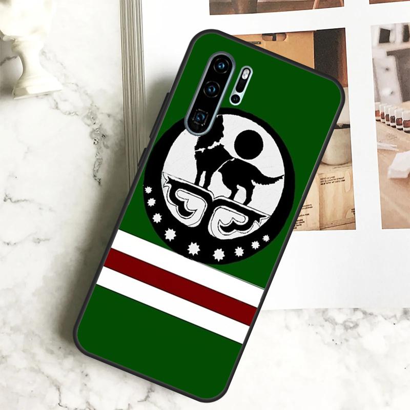 Chechnya Flag Chechen Wolf For Huawei Nova 12i 12s 11i 8i Y73 Y72 Y61 Y91 Y90 Y70 Y60 9 10 SE P30 P40 Lite P60 Pro Case