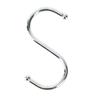 Multi Functional S-shaped Hook Strong Metal Hooks for Wardrobe Behind Door Sturdy Storage Hooking for Household Kitchen Bathroom
